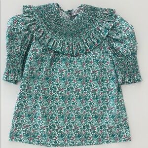 Andion Smocked Clarice Blouse
